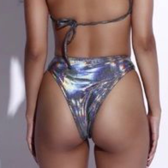 Matte Brand Holographic Bikini - Picture 6 of 6